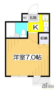 東京都国分寺市東恋ヶ窪2【マンション】の間取り