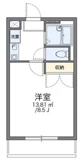 レオパレスTAKA【2階】の間取り