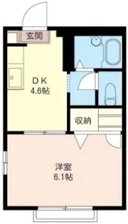 パークヒルズII【2階】の間取り