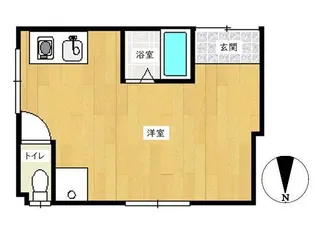 ニューグリーンビル【2階】の間取り