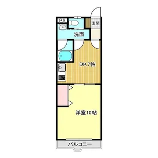 RICO GARDEN HILL’S【1階】の間取り