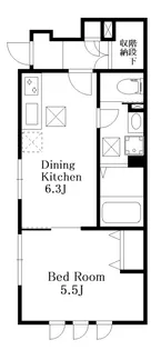 Crea Court Ogikubo Momoi【1階】の間取り