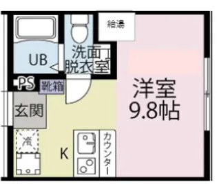 東京都北区赤羽西2【マンション】の間取り