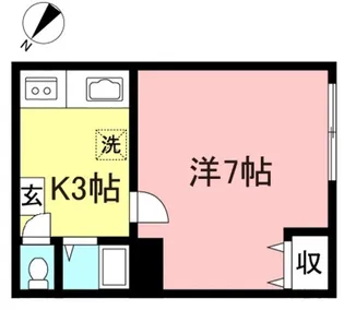 東京都八王子市東中野【アパート】の間取り