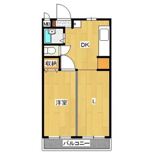 ウーノ【1階】の間取り