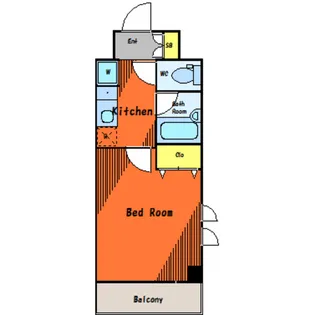 東京都大田区矢口3【マンション】の間取り