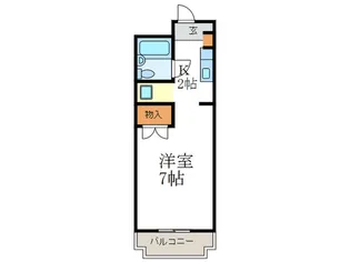 SUNCITY KYORITSU【1階】の間取り