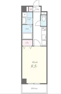 ソレア ドA・I・R【3階】の間取り