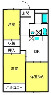 パークヒルズ大宮C棟【1階】の間取り
