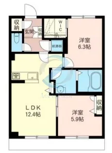 千葉県市川市塩焼3【マンション】の間取り