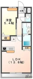 東京都東大和市仲原4【マンション】の間取り