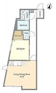 est Largo KOMAZAWAII【2階】の間取り