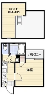 WillowS沼袋【3階】の間取り