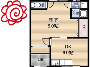 大阪府東大阪市森河内西2【一戸建】の間取り