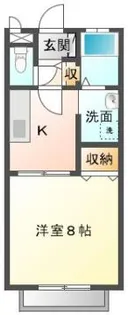 ジェルメ南蔵王 B棟【1階】の間取り