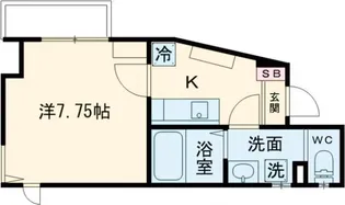 カーサフェリーチェ【1階】の間取り