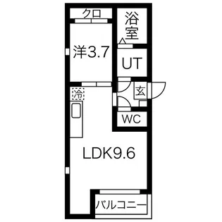 TheOTS 1【2階】の間取り