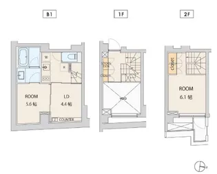 東京都新宿区市谷柳町【マンション】の間取り