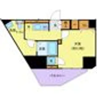 ジェノヴィア渋谷笹塚スカイガーデン【10階】の間取り