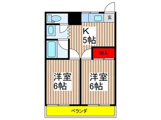 アンドセゾン【2階】の間取り
