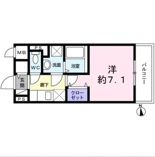 東京都目黒区目黒本町5【マンション】の間取り