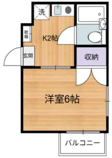 コーポサニー【1階】の間取り