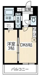 ARCOBALENO SHINITABASHI【4階】の間取り