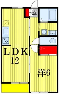 アティアス千代田【2階】の間取り