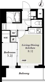 レジデンシャルステート川越【3階】の間取り