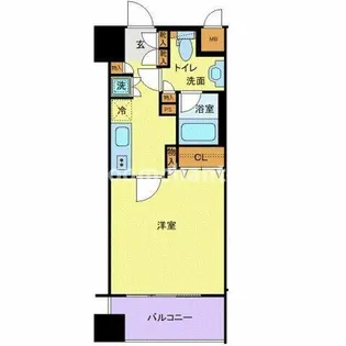 神奈川県横浜市西区中央1【マンション】の間取り