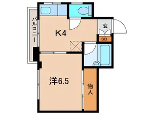栄太楼ビル【4階】の間取り