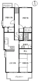 サーラシティ本郷弐番館【4階】の間取り