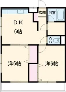 レジデンスK【1階】の間取り