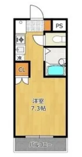 ジーラックベル【1階】の間取り