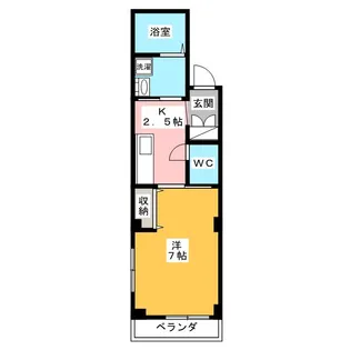 グランデ東【3階】の間取り