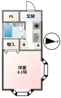 アビタシオンひぐちII【2階】の間取り