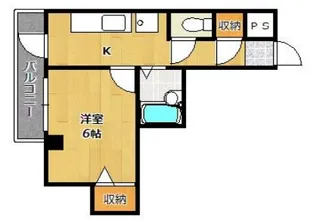コーラル五色山【5階】の間取り