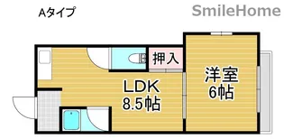 マンションエクセル【1階】の間取り