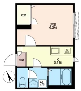 TーBOX【1階】の間取り