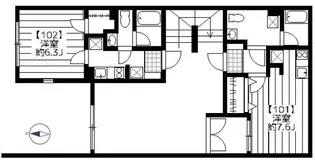 MDM練馬III【1階】の間取り