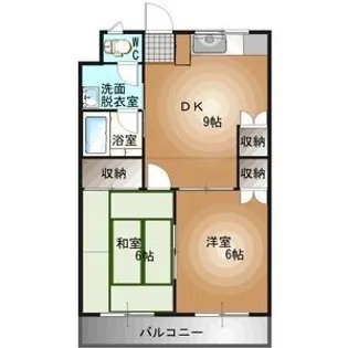 SUNキャッスル【1階】の間取り