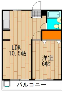 宮前ハイツ【3階】の間取り