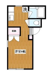 葛生アパート【1階】の間取り