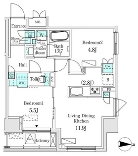 ASMACI MAISON両国I【2階】の間取り