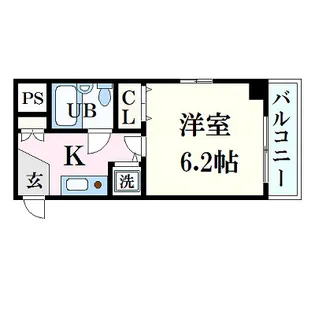 K・アルカディア【4階】の間取り