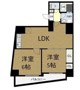 Capricorn【9階】の間取り