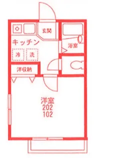 ドミール六浦東【2階】の間取り