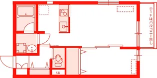 レミオ五番館【3階】の間取り