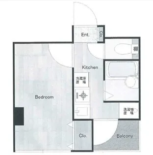 ヴェルト新宿落合【2階】の間取り