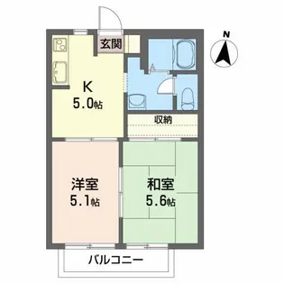 中野ルミネ【2階】の間取り